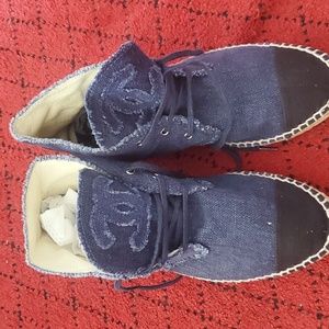 Authentic Chanel Espadrilles